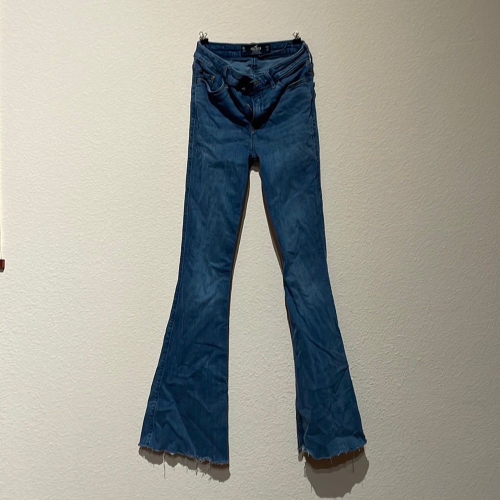 Hollister high-waisted flare jeans